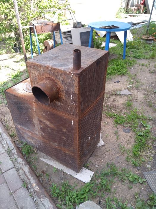 Печ дрова уголь б/у в хорошем состоянии