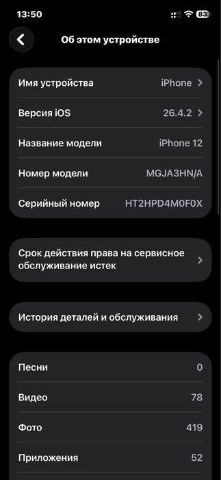 Iphone 12| 128GB | 100%