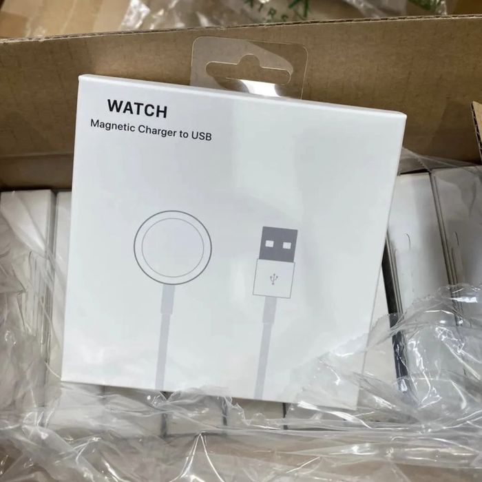 Магнитно зарядно за Apple Watch с USB-C (Fast Charge) и USB-A