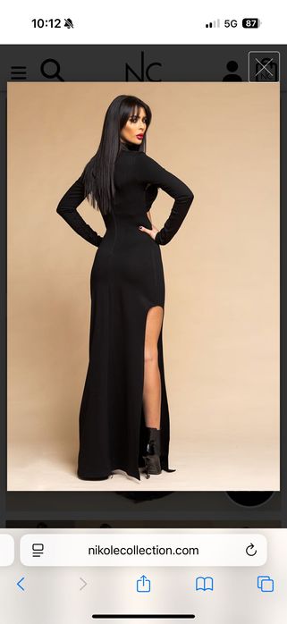 Nikole collection дълга рокля