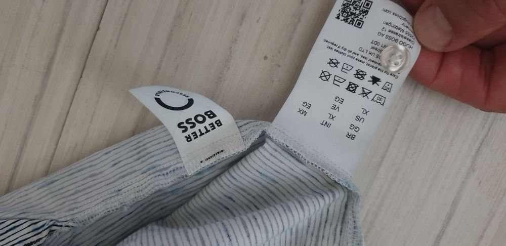 Hugo Boss Remiton Cotton Regular Fit  XL ОРИГИНАЛ! Мъжка Памучна Риза