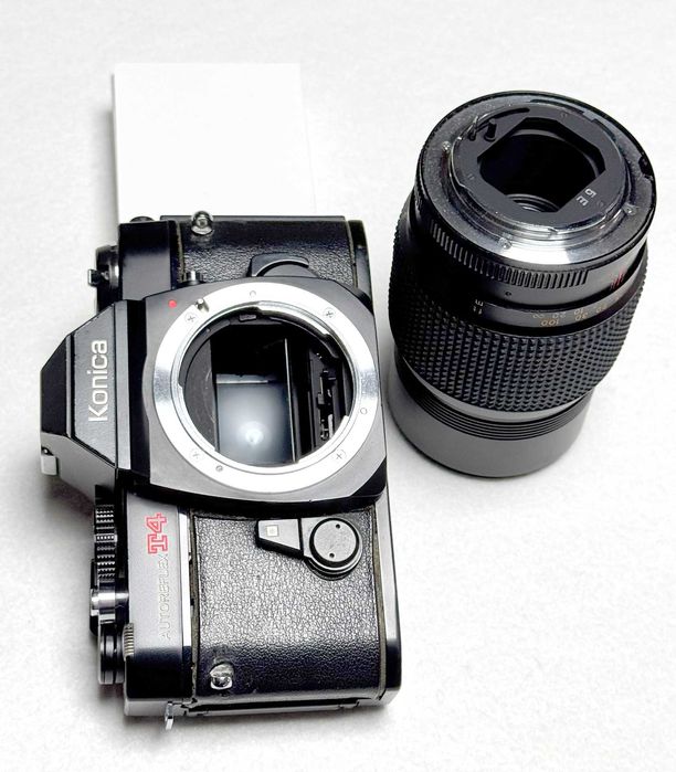 Konica T4, foto film, colectie