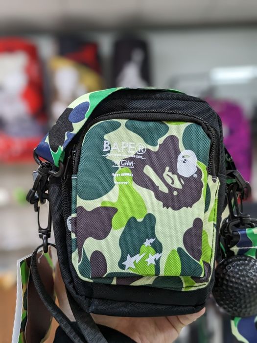 Сумка мессенджер BAPE, барсетка