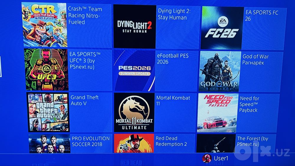Ps4 1tb sotiladi prashifkaliy FIFA2027 ham bor