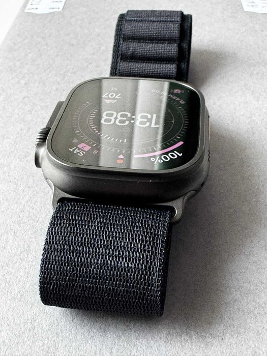 !! ПЕРФЕКТЕН Apple Watch Ultra 3 Black Ti, 2 г. гаранция от iAbalka