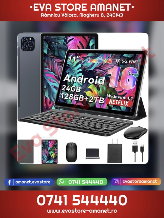 Tableta 11” TABWEE T90 FHD 128GB 24GB RAM 8000mAh Android 16