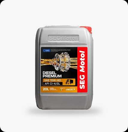 Дизельное моторное масло SEG Motol Diesel Premium 15W-40 CI-4/SL