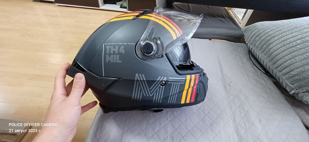 Каска MT THUNDER 4 SV Matt Black