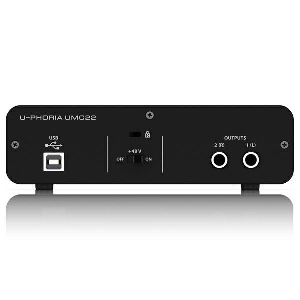 Профессиональная Внешняя Звуковая карта Behringer UMC22