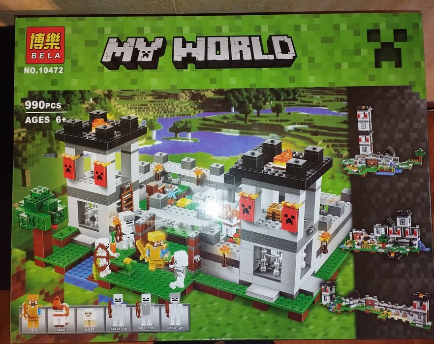 Конструкторы Майнкрафт Б/у