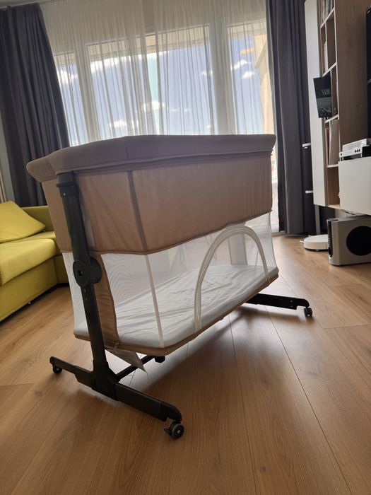 Бебешка кошара Lorelli MILANO 2 в 1 Beige
