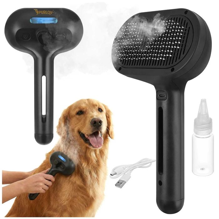 Електрическа парна четка Purlov за кучета и котки