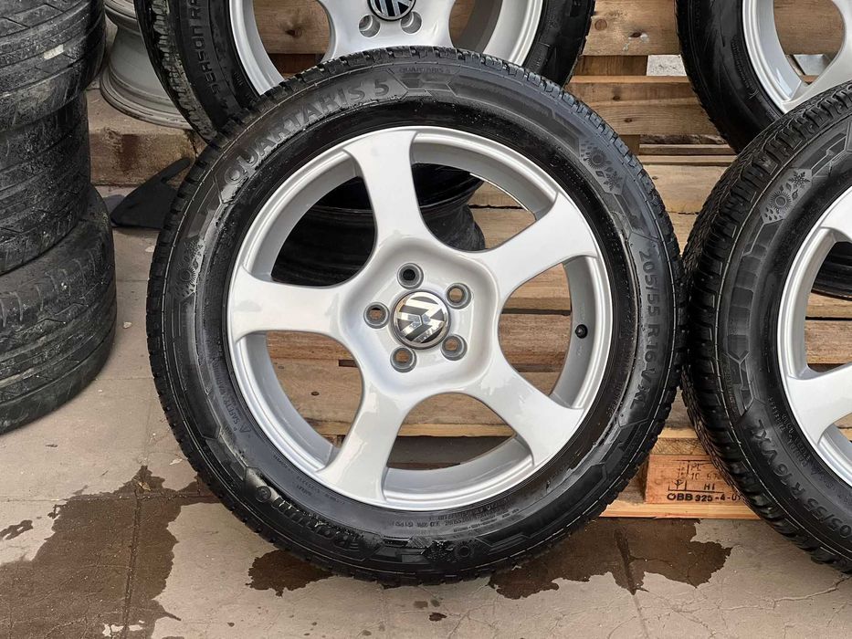 Джанти 16 5х100 със зимни гуми Barum – Golf 4, Bora, Octavia 5x100