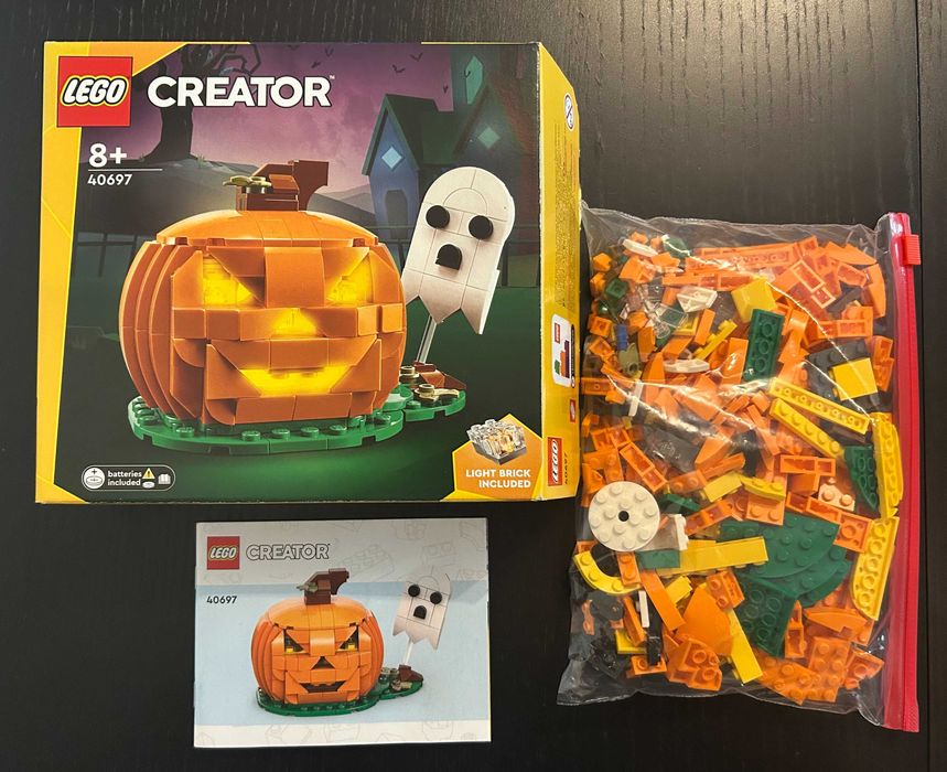 LEGO Creator 40697 Halloween Pumpkin (2024, 254 piese)