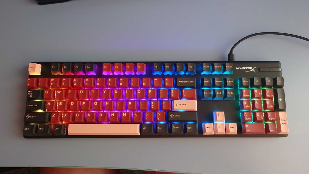 Tastatura Hyper X Alloy Origins RGB Blue Switch