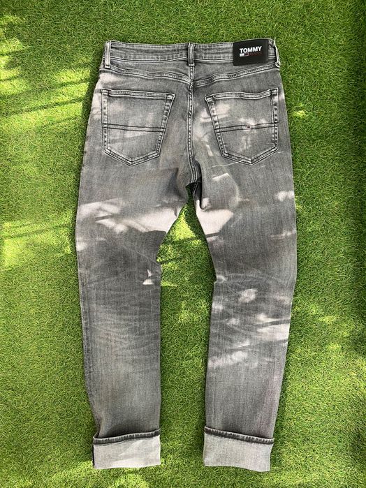 Мъжки дънки : TOMMY JEANS Scanton Slim Faded Black Jeans