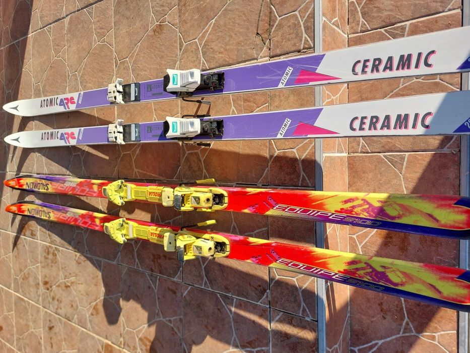 Schiuri Atomic Race 5 110 cm,Atomic și Salomon 2m