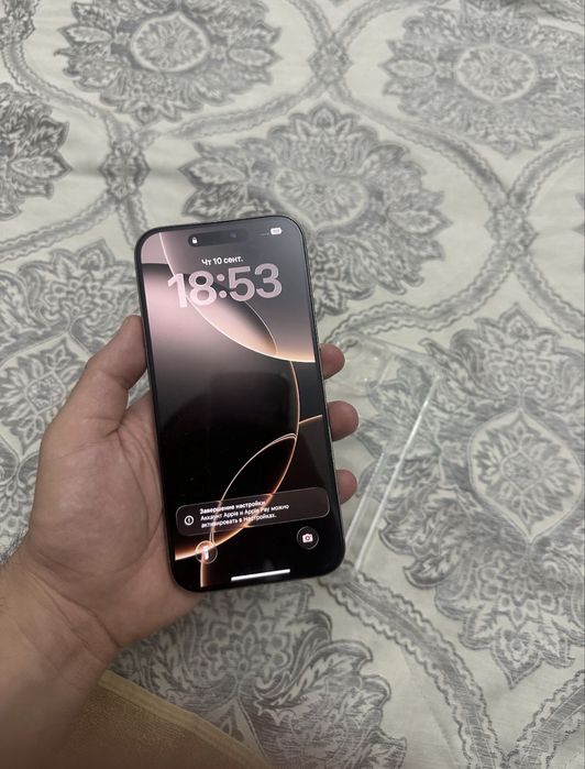 Iphone 16 про без царафини емксть90% 256гб