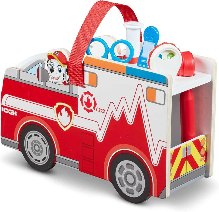 Дървен камион кола Докторски комплект Melissa and Doug Paw Patrol
