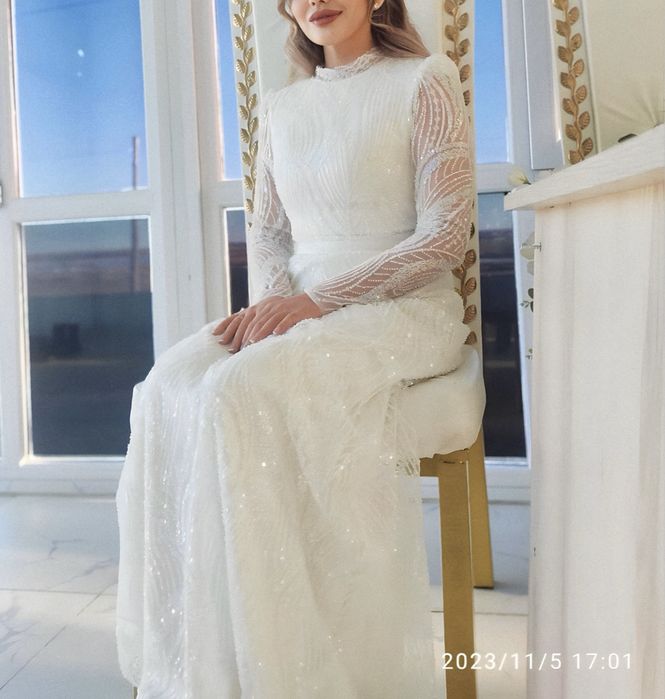 Белое платье невесты