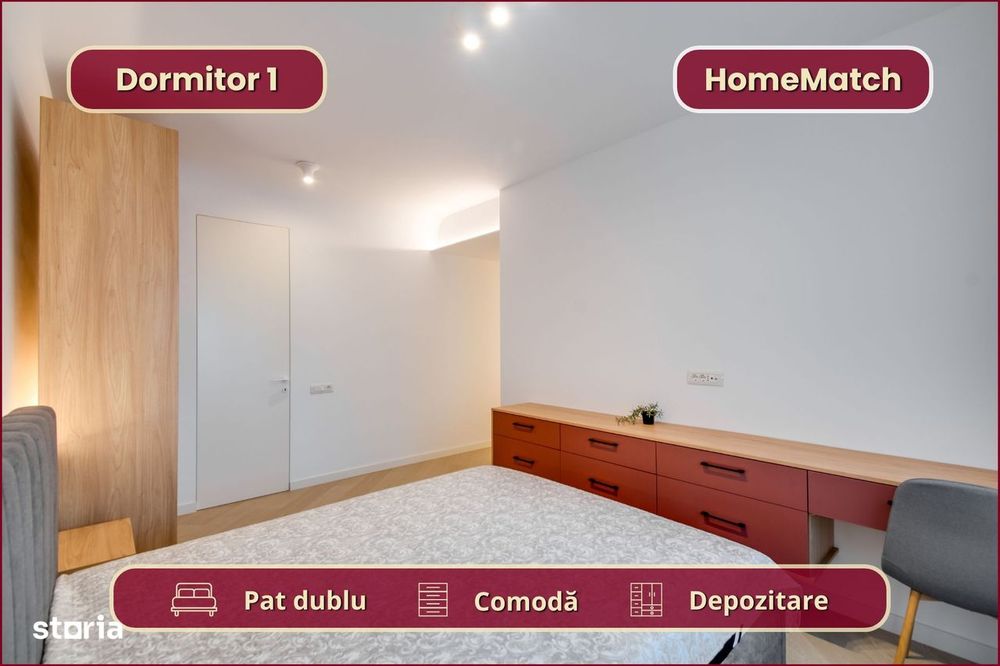 Cortina North || 3 camere || Prima închiriere || Comision 0%