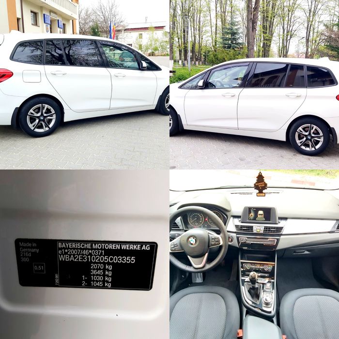 BMW Seria 2 Gt 216 D unic proprietar