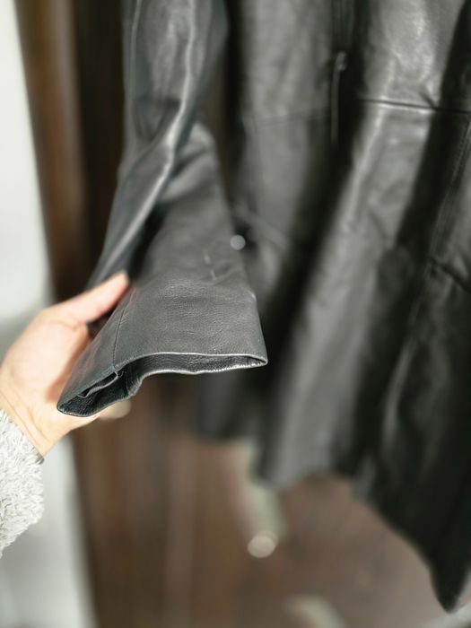Яке Zara естествена кожа