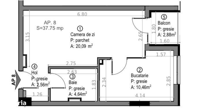 Apartament 2 camere capat Gheorgheni
