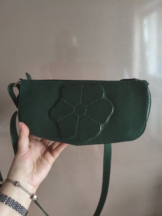 Geantă de damă din piele naturală Crust handmade