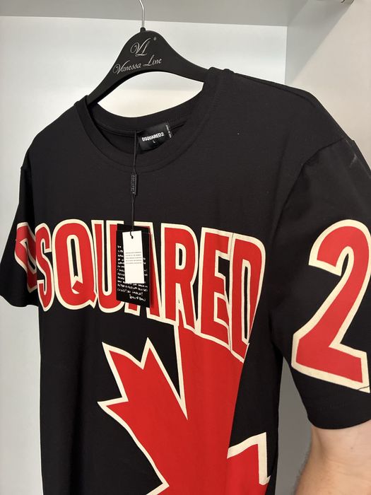 Tricou Negru DSQuared2 L