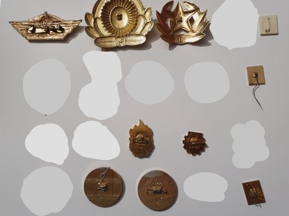 Значки СССР 45 шт. Кокарда