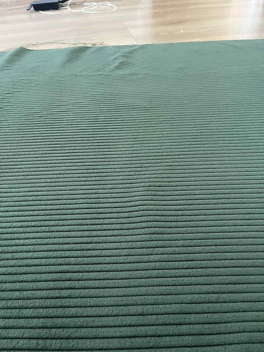 Ролка зелен/ сив плат