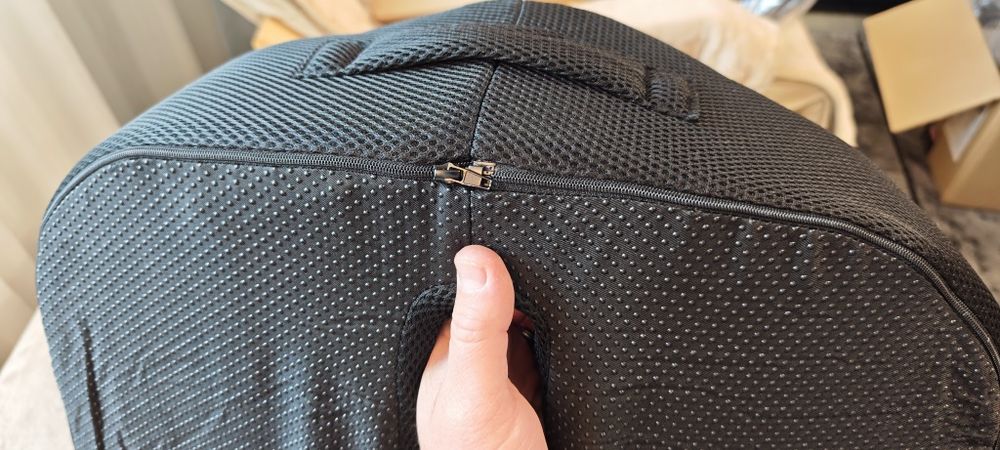 Perna sezut ergonomica negru