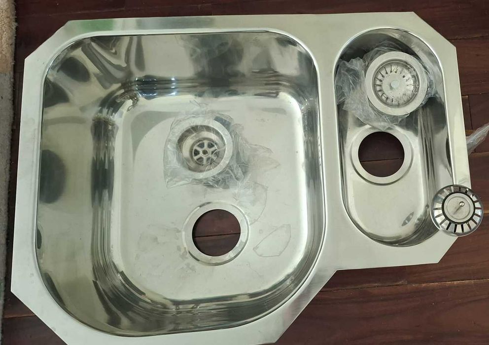 Chiuveta de bucatarie. Inox. Nou.