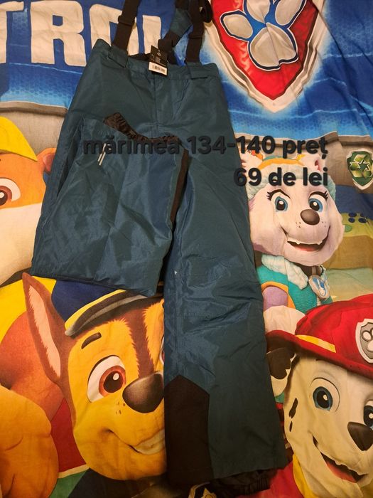 Pantaloni copii ski mărimea 146-152 si 134-140