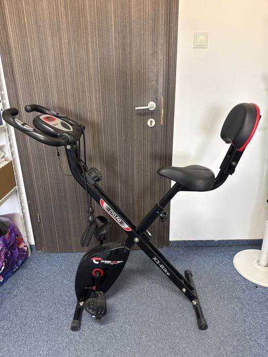 Bicicleta de camera, pliabila. Bicicleta fitness ergometrica X3