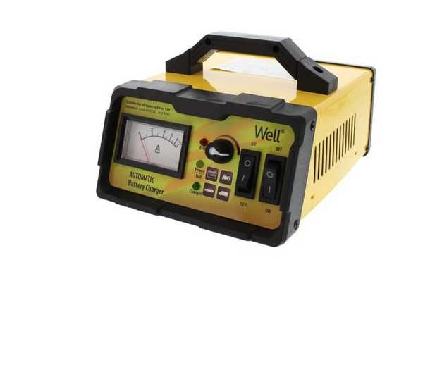 Redresor baterie auto Well 6V, 12V, 10A