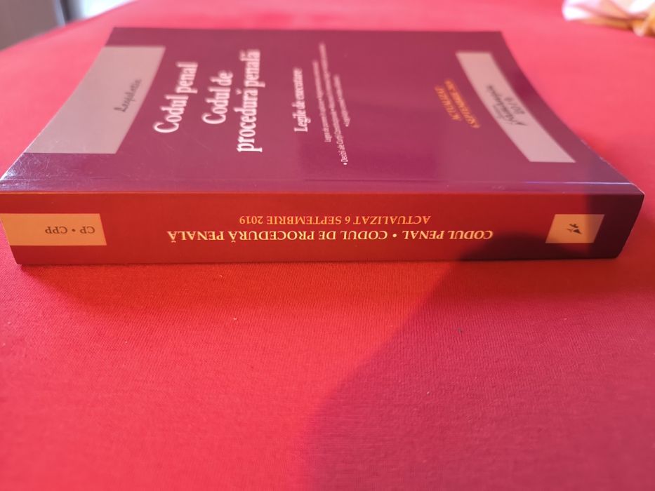 Codul penal+ Codul de procedură penală - ediție 2019, noua