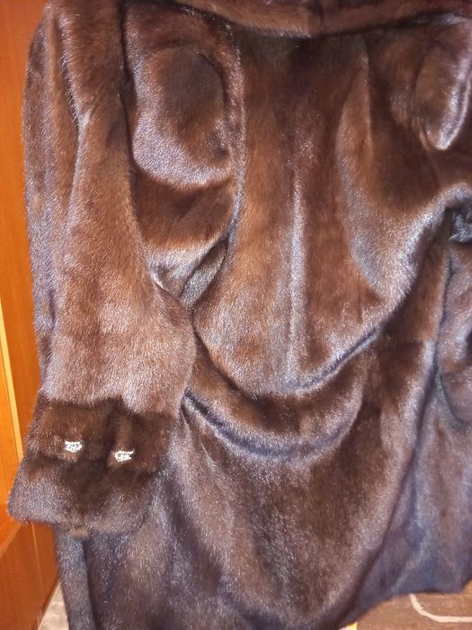 Норковая шуба , 56 размер