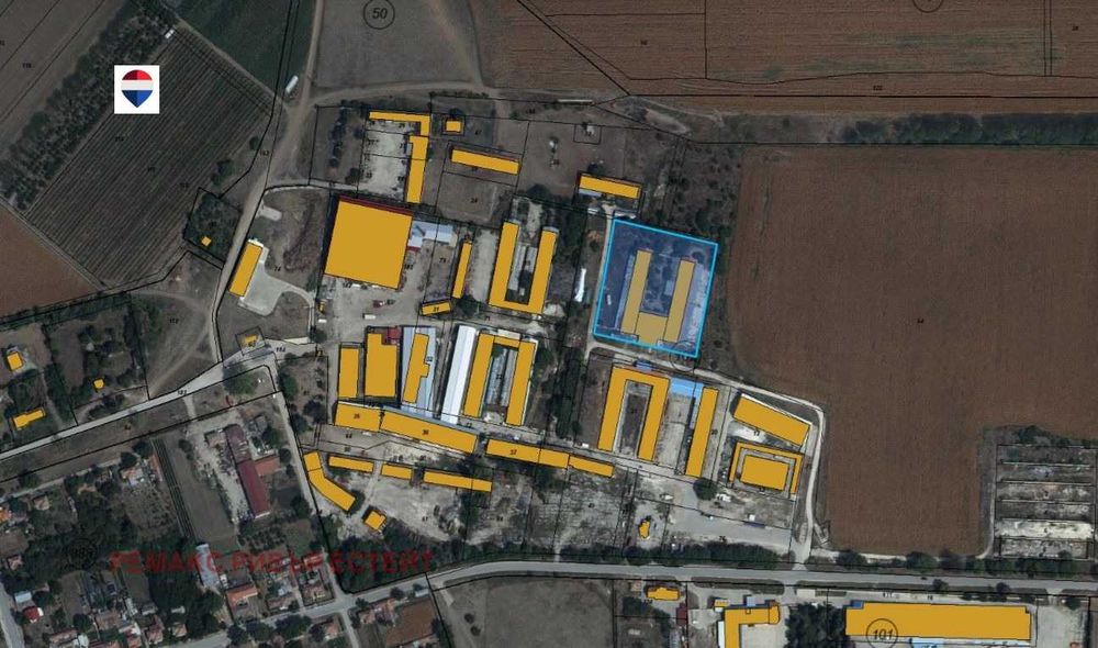 Индустриален имот за продажба в с. Белица, обл. Силистра