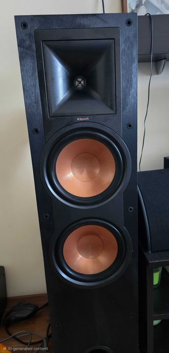 5.1 аудио система за домашно кино Klipsch R-28F, R-14S, R-25C, Denon AVR X2200W, Dali Subwoofer E-12F