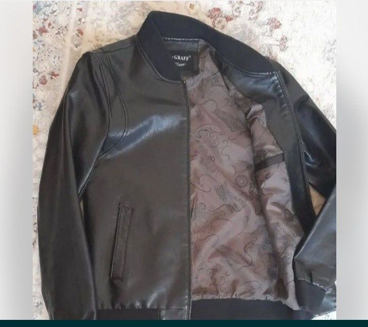 Кожаная куртка для подростков