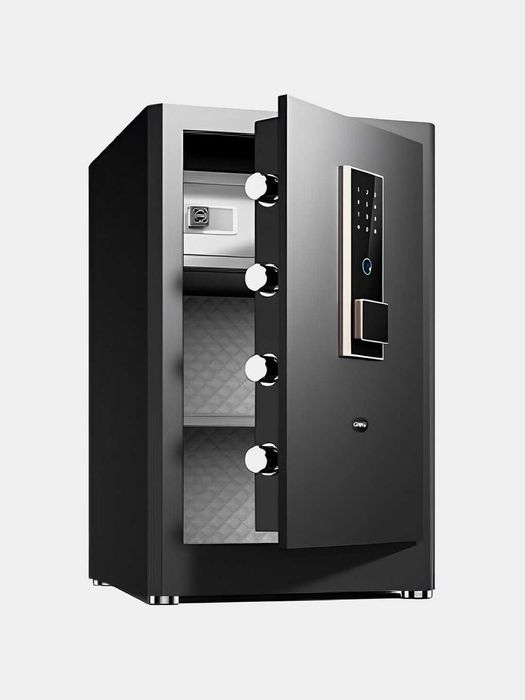 Сейф DELI ET596 биометрический 600х380х360 23,3 кг