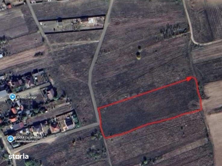 Teren intravilan Malu Mare, 400 mp, vedere panoramica