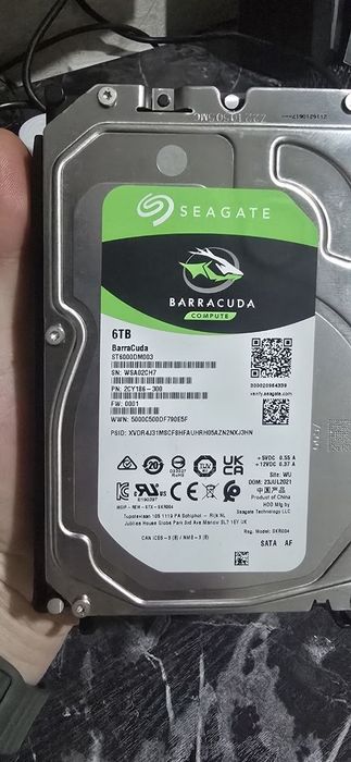 Жесткие диски HDD 2TB ,6TB оригинал не рефаб