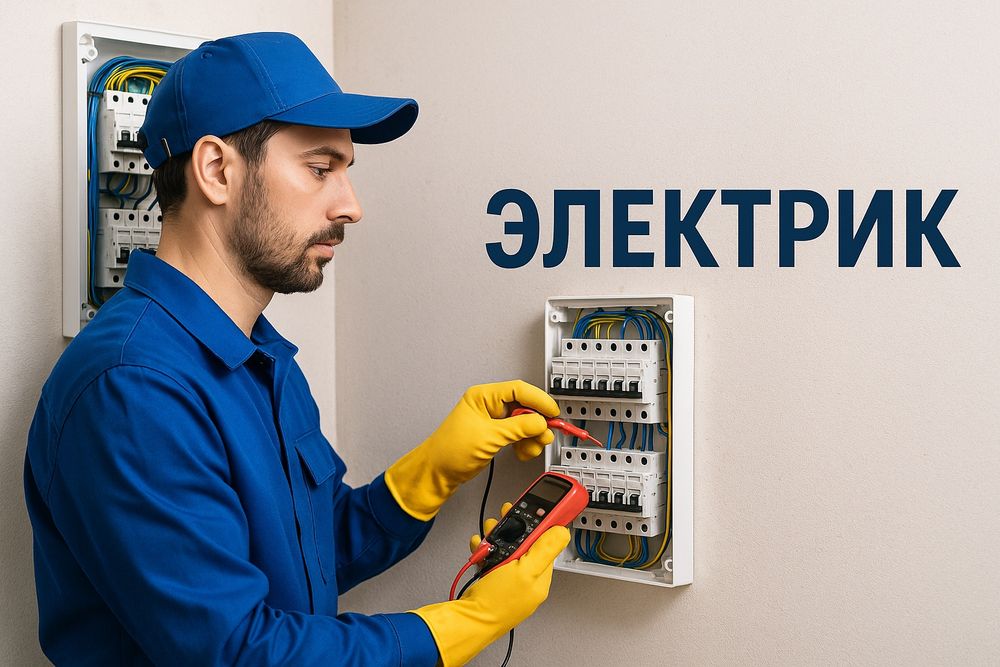 Услуги электрика город Павлодар