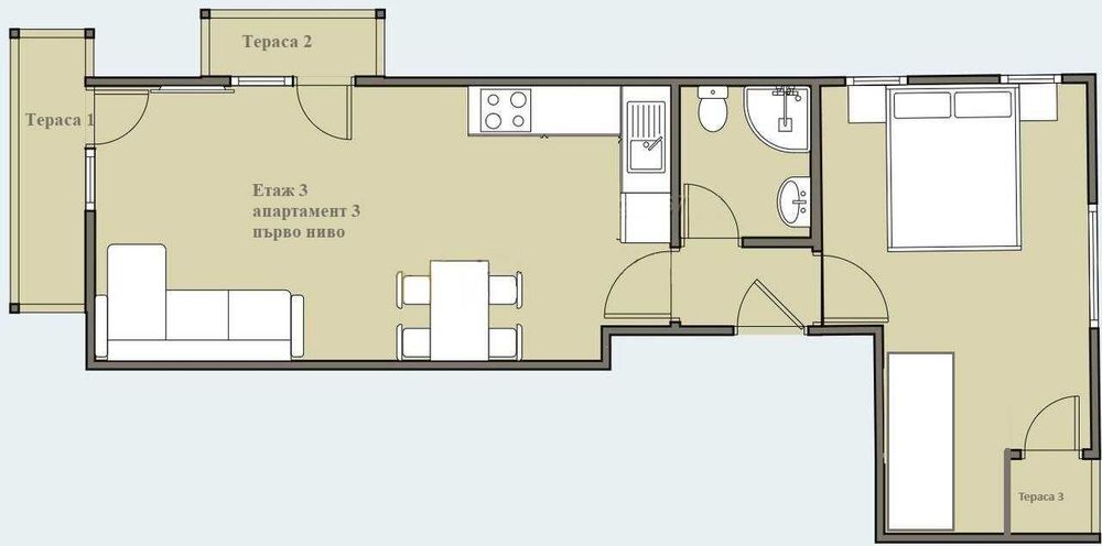 Дава се под наем Двустаен апартамент в Бургас, Сарафово - 67 кв.м за 510 € - Снимка #12