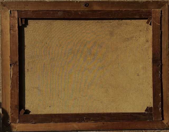 Tablou foarte VECHI, ulei/panza, semnat. 80x60cm+rama