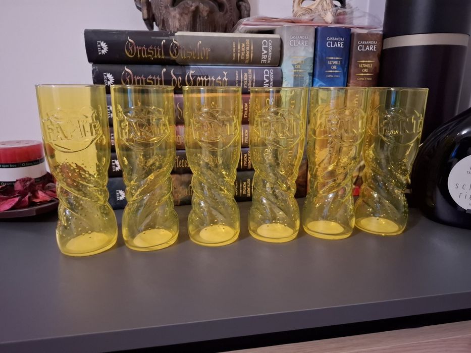 Pahare Fanta galbene