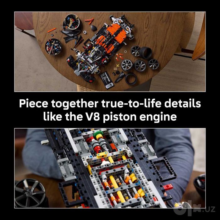 Конструктор LEGO Technic Koenigsegg Sadair’s Spear Megacar 42232!